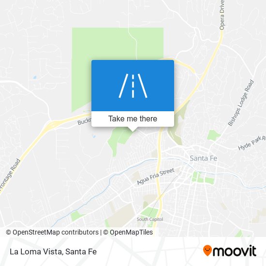 La Loma Vista map