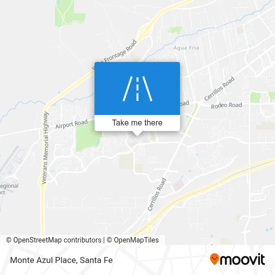Monte Azul Place map