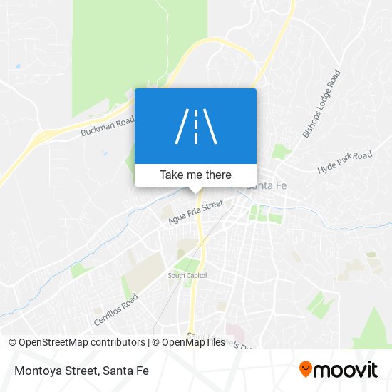 Montoya Street map