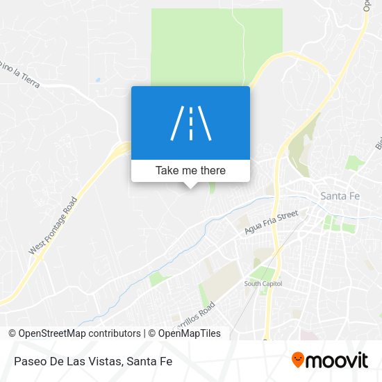 Mapa de Paseo De Las Vistas