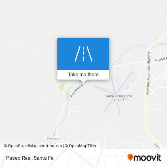 Paseo Real map