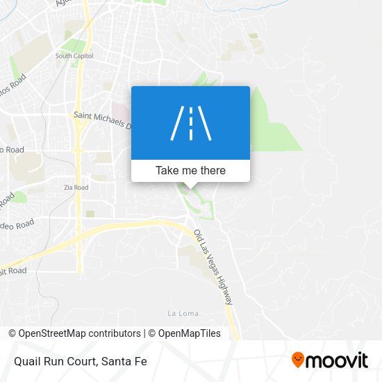 Mapa de Quail Run Court