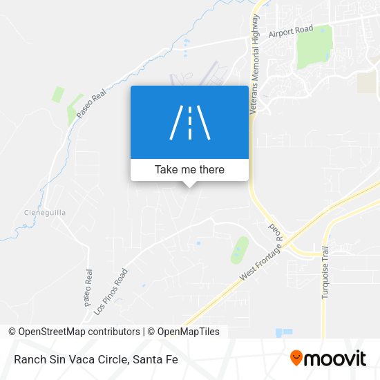 Mapa de Ranch Sin Vaca Circle
