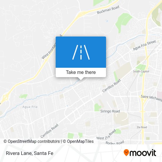 Mapa de Rivera Lane