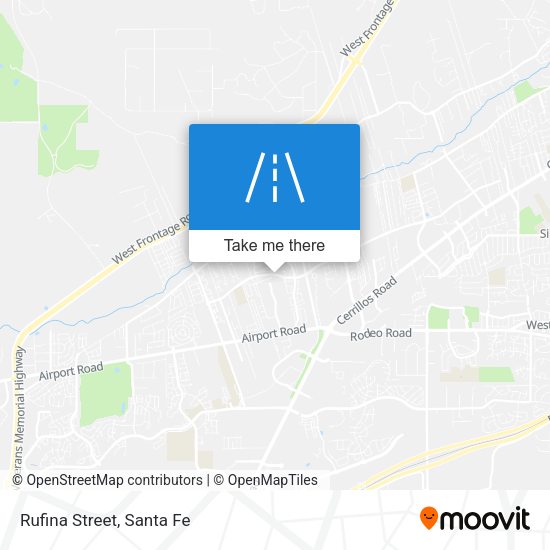 Mapa de Rufina Street