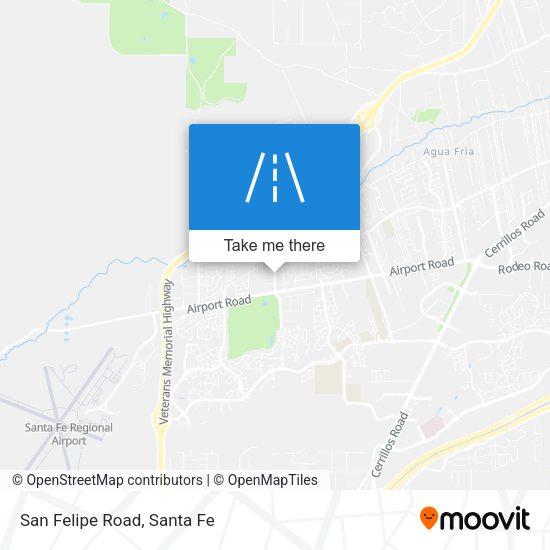 Mapa de San Felipe Road
