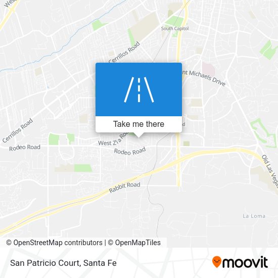 San Patricio Court map