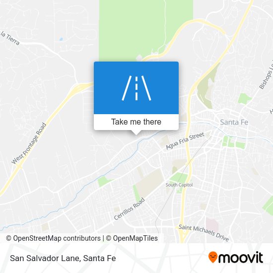 Mapa de San Salvador Lane