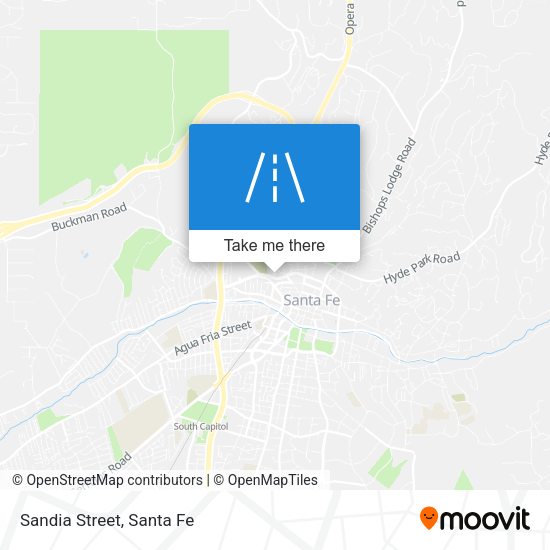 Mapa de Sandia Street