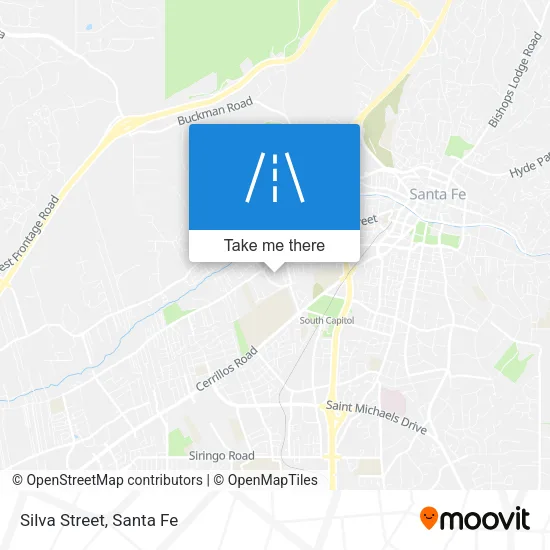 Silva Street map