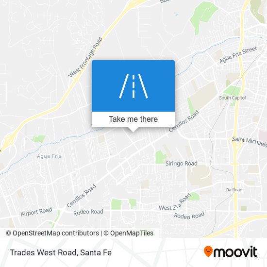 Trades West Road map