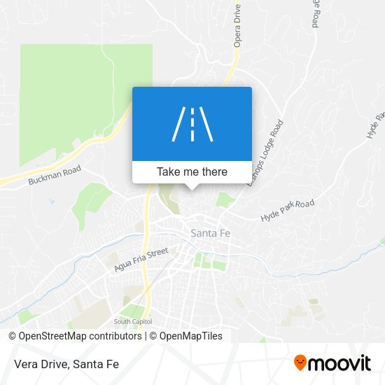 Mapa de Vera Drive