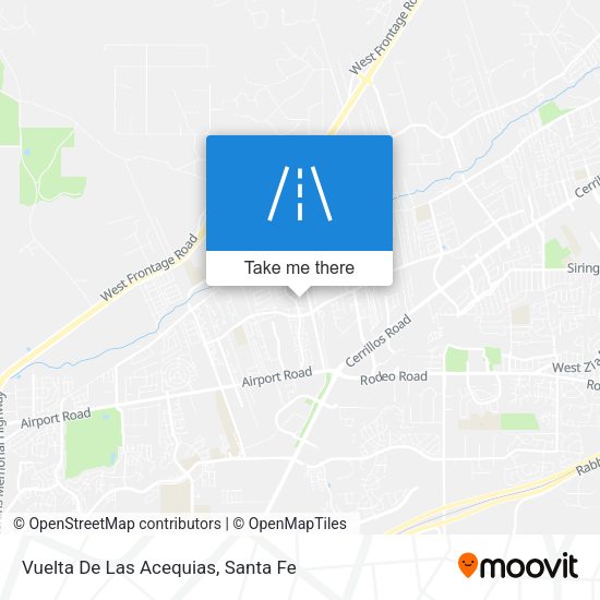 Mapa de Vuelta De Las Acequias