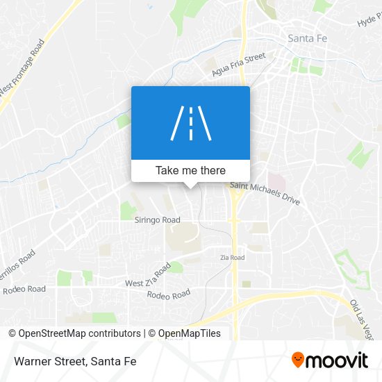 Mapa de Warner Street