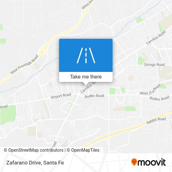 Mapa de Zafarano Drive