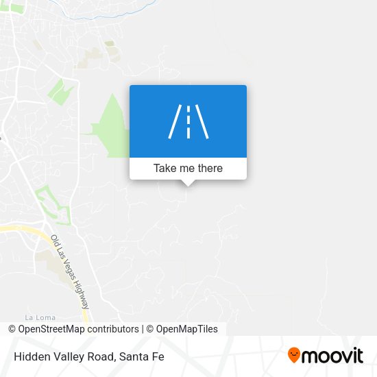 Hidden Valley Road map