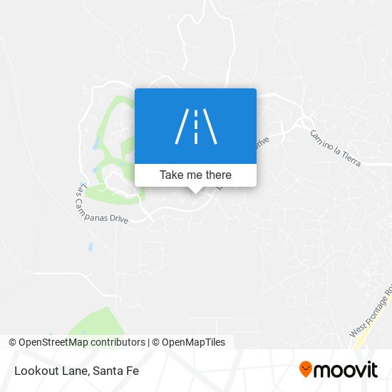 Lookout Lane map