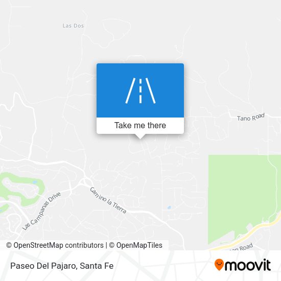 Mapa de Paseo Del Pajaro