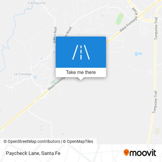 Paycheck Lane map