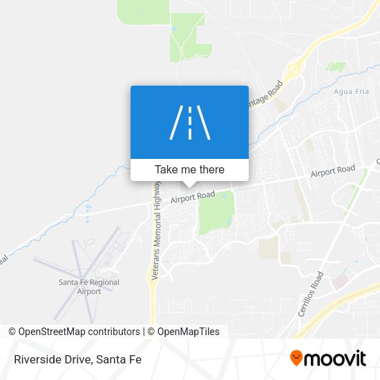 Mapa de Riverside Drive