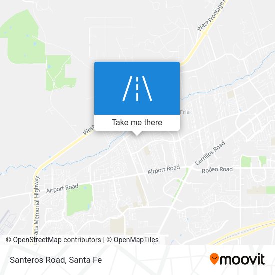 Mapa de Santeros Road