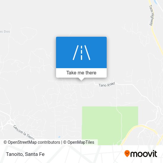Mapa de Tanoito
