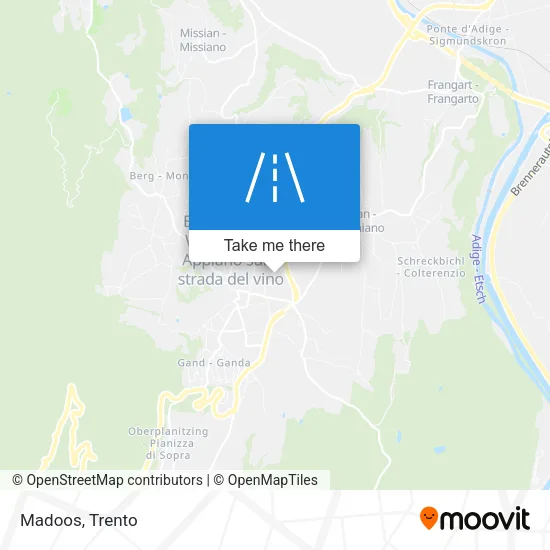Madoos map