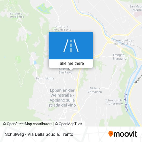 Schulweg - Via Della Scuola map