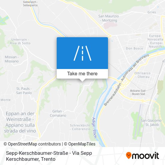 Sepp-Kerschbaumer-Straße - Via Sepp Kerschbaumer map