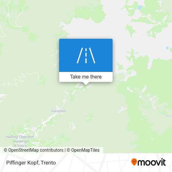 Piffinger Kopf map