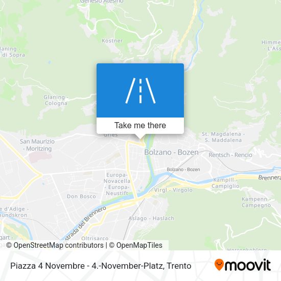 Piazza 4 Novembre - 4.-November-Platz map