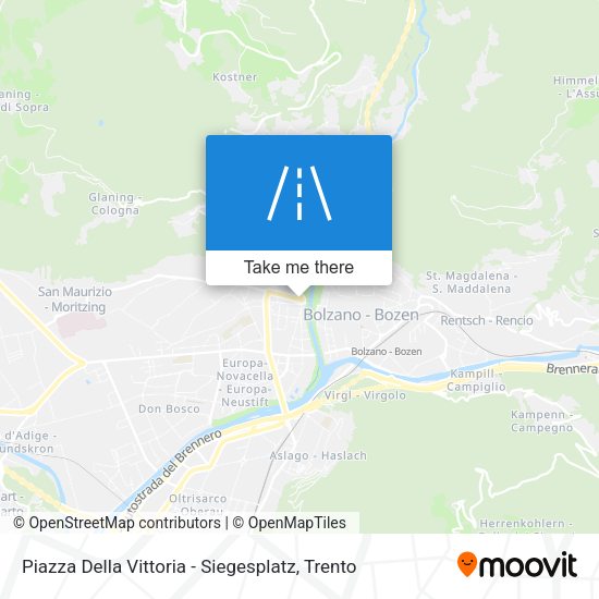 Piazza Della Vittoria - Siegesplatz map