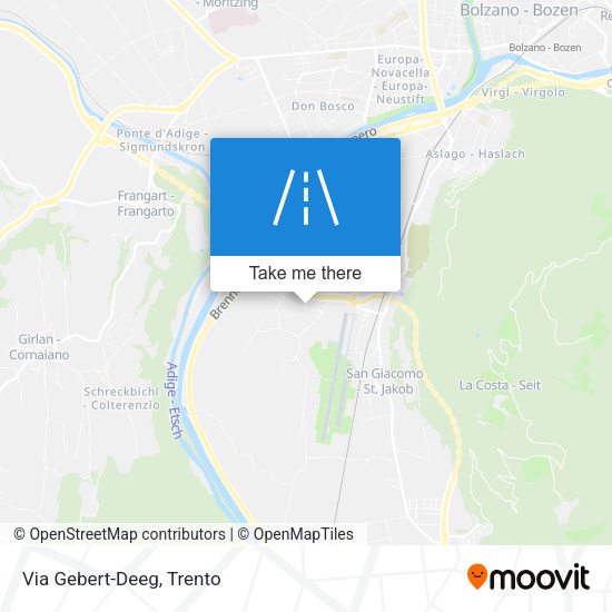 Via Gebert-Deeg map