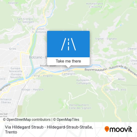 Via Hildegard Straub - Hildegard-Straub-Straße map