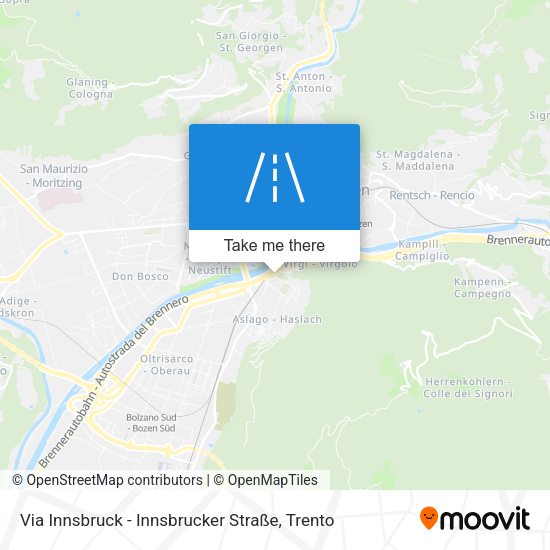 Via Innsbruck - Innsbrucker Straße map