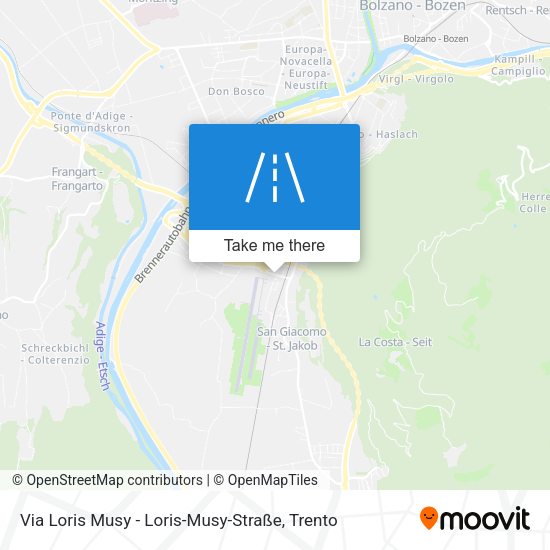 Via Loris Musy - Loris-Musy-Straße map