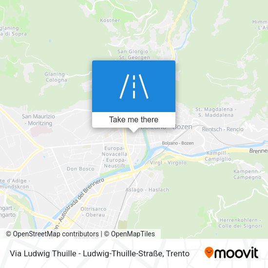 Via Ludwig Thuille - Ludwig-Thuille-Straße map