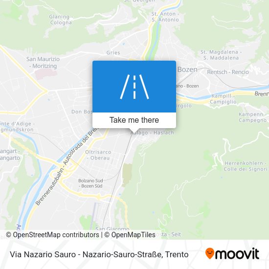Via Nazario Sauro - Nazario-Sauro-Straße map