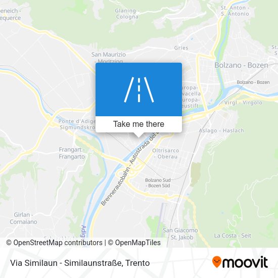 Via Similaun - Similaunstraße map