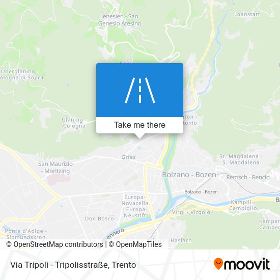 Via Tripoli - Tripolisstraße map