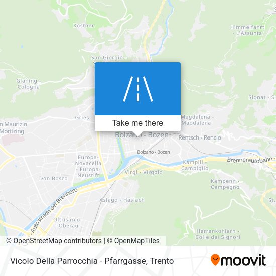 Vicolo Della Parrocchia - Pfarrgasse map