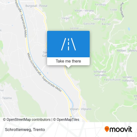 Schrottenweg map