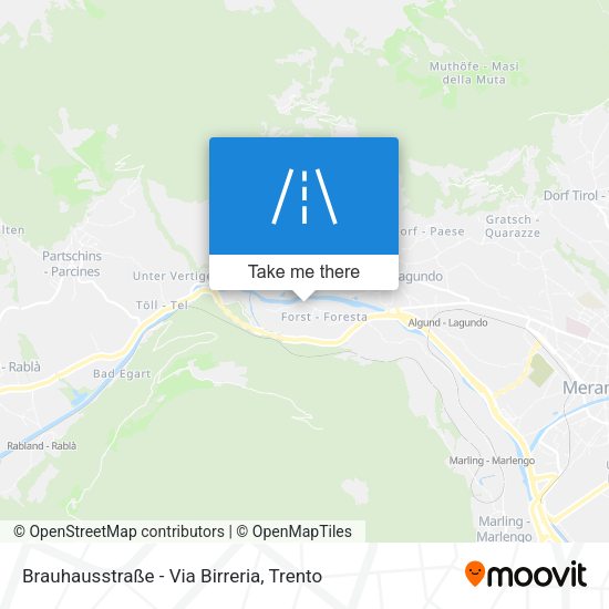 Brauhausstraße - Via Birreria map