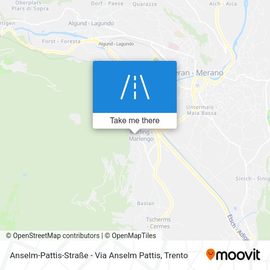 Anselm-Pattis-Straße - Via Anselm Pattis map