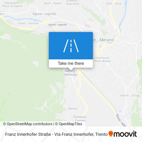 Franz Innerhofer Straße - Via Franz Innerhofer map