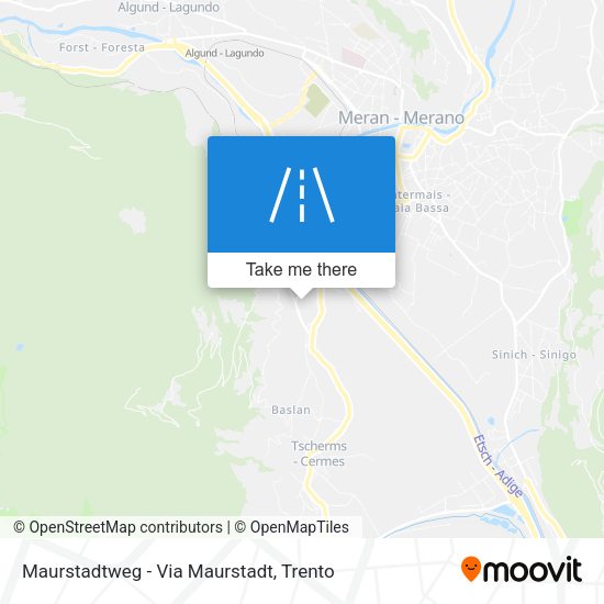 Maurstadtweg - Via Maurstadt map