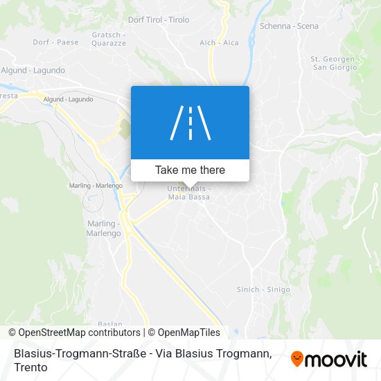 Blasius-Trogmann-Straße - Via Blasius Trogmann map