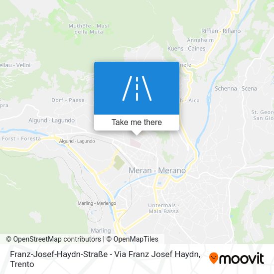 Franz-Josef-Haydn-Straße - Via Franz Josef Haydn map