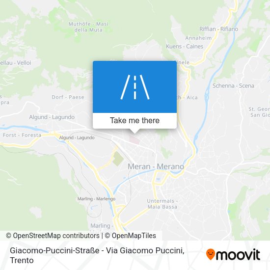 Giacomo-Puccini-Straße - Via Giacomo Puccini map
