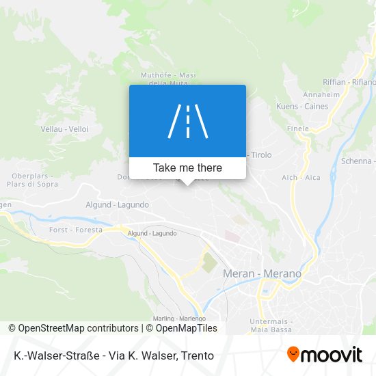 K.-Walser-Straße - Via K. Walser map